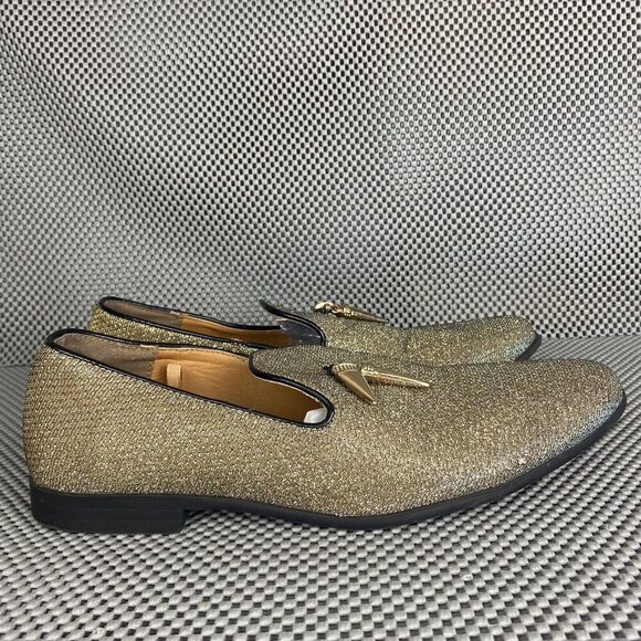 Giorgio Brutini Collide Shoes Mens Size 8 M Gold Blue Slip On Formal Memory Foam main image 5